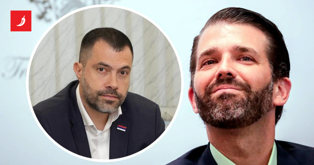 Trumpov sin danas dolazi u Banja Luku. Dodik: Ja sam ga pozvao prijateljski Trumpov sin danas dolazi u Banja Luku. Dodik: Ja sam ga pozvao prijateljski