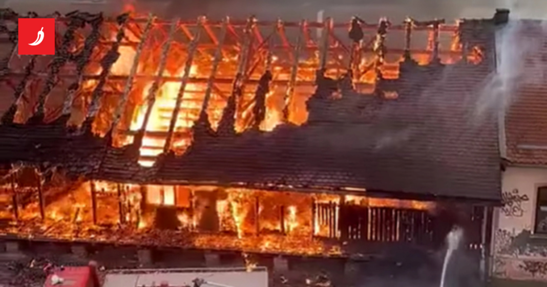 Ugašen požar u skladištu HŽ-a u Osijeku. “Unutra nije bilo ništa vrijedno” Ugašen požar u skladištu HŽ-a u Osijeku. "Unutra nije bilo ništa vrijedno"