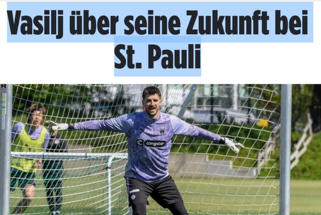 Vasilj o svojoj budućnosti u St. Pauliju: Mogao bih otići Vasilj o svojoj budućnosti u St. Pauliju: Mogao bih otići