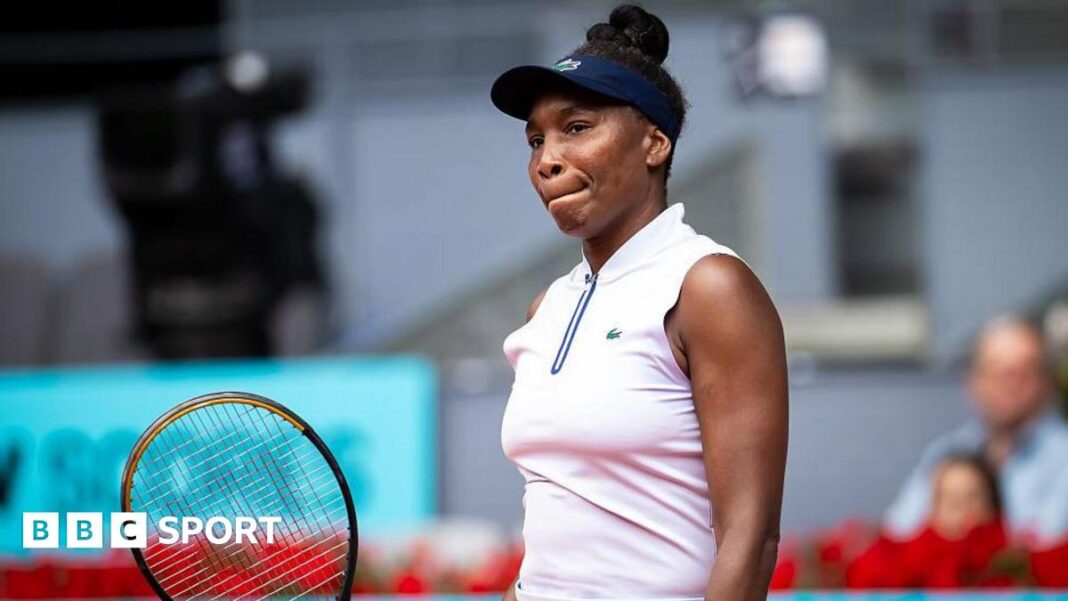 Venus Williams izgubila je 10. meč zaredom porazom na Madrid Openu Venus Williams