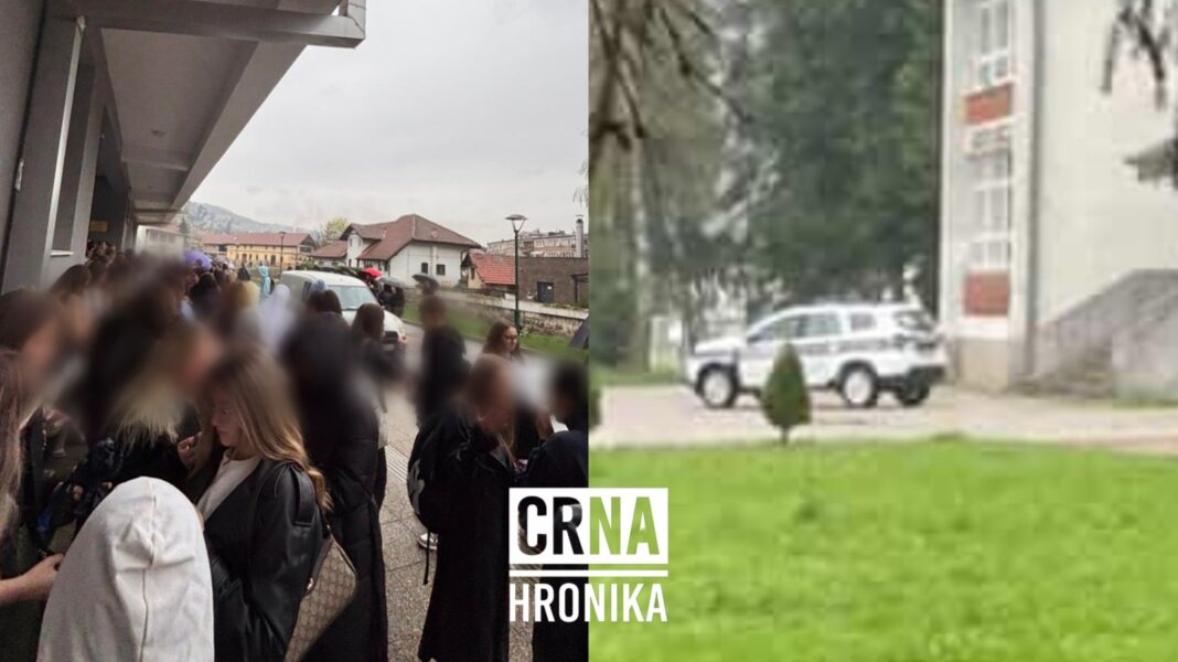 neizvjesna završnica u SBK: Dojave o bombama u više srednjih škola, učenici evakuisani i poslani kućama Drama u SBK: Dojave o bombama u više srednjih škola, učenici evakuisani i poslani kućama
