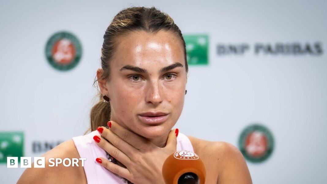 French Open 2026: Aryna Sabalenka prekinula kratku konferenciju za novinare dok vrhunski igrači protestuju zbog Grand Slam nagrada Aryna Sabalenka speaks to the media at the 2026 French Open