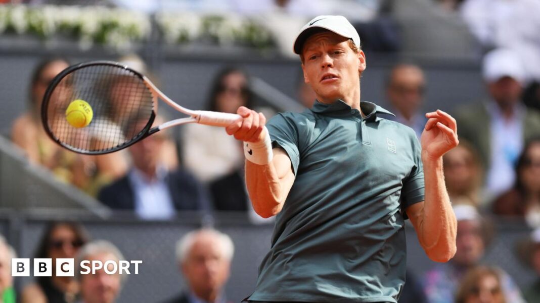 Jannik Sinner: Pobeda na Madrid Openu protiv Aleksandra Zvereva postavlja rekord za titulu Mastersa Jannik Sinner