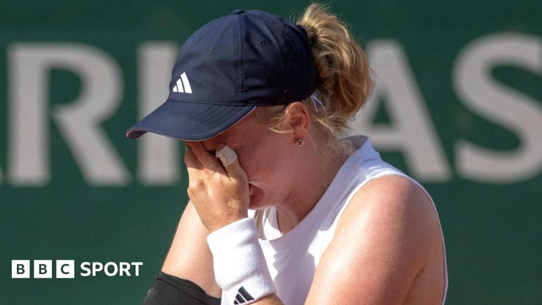 Rezultati French Opena 2026: Francesca Jones pobijedila Beatriz Haddad Maia za prvu pobjedu na Grand Slam meču Francesca Jones is emotional after winning her French Open first round match