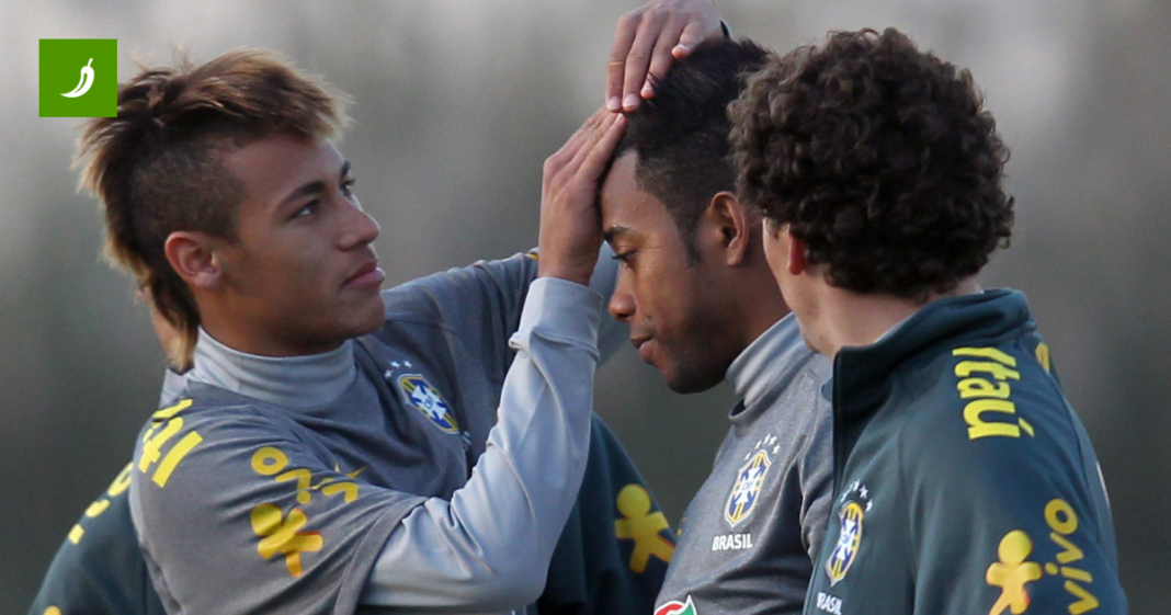 Robinho ljutit na Neymara jer mu je istukao sina Robinho ljutit na Neymara jer mu je istukao sina