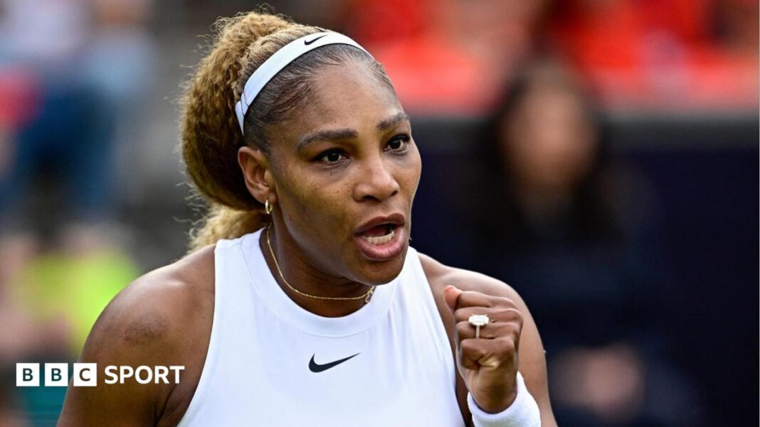 Povratak Serene Vilijams: Kako će ona proći na Vimbldonu po povratku u singlu? Serena Williams celebrates during a doubles match at the Berlin Open