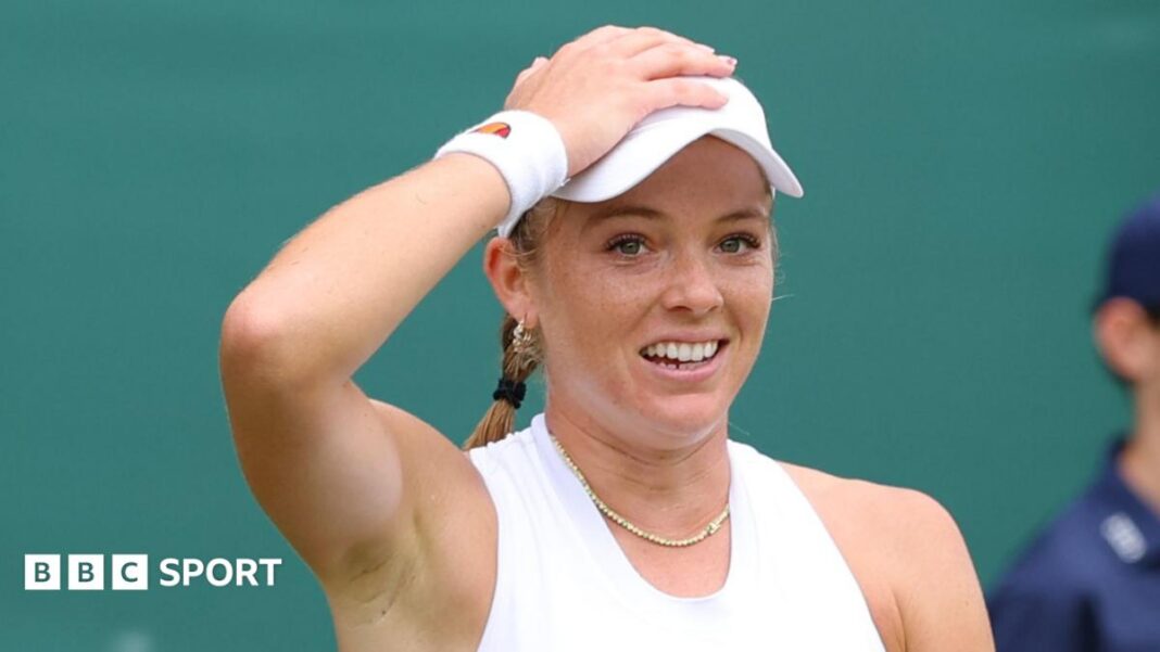 Wimbledon 2026: Katie Swan pobjeđuje na povratku SW19 nakon razmišljanja o penzionisanju Katie Swan (GBR) celebrates as she wins the match against Irina-Camellia Begu