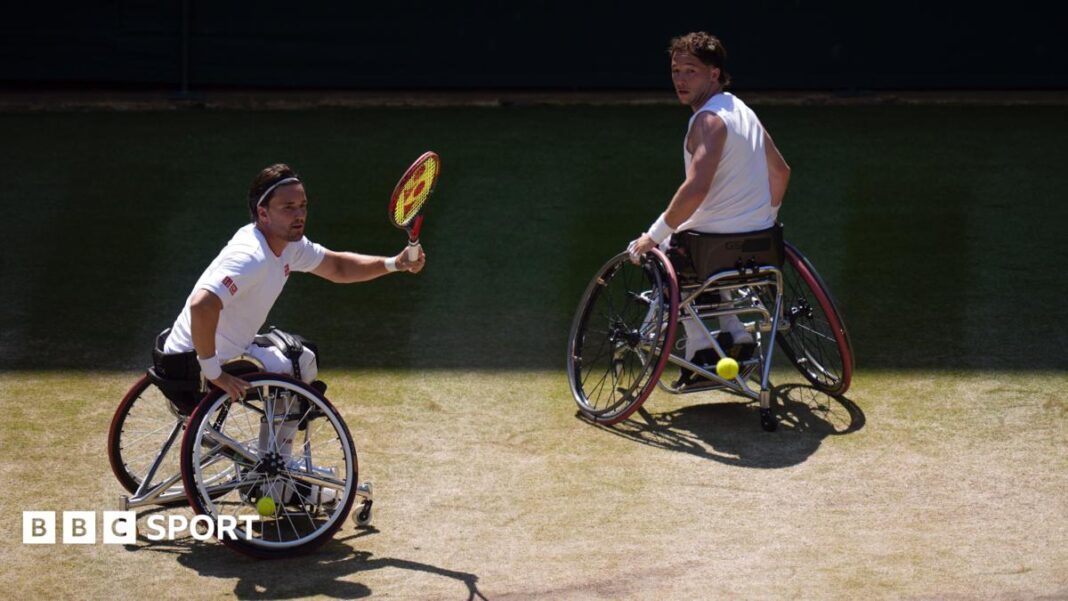 Rezultati Wimbledona 2026: Alfie Hewett i Gordon Reid osvojili sedmu titulu u parovima u invalidskim kolicima Alfie Hewett and Gordon Reid in men