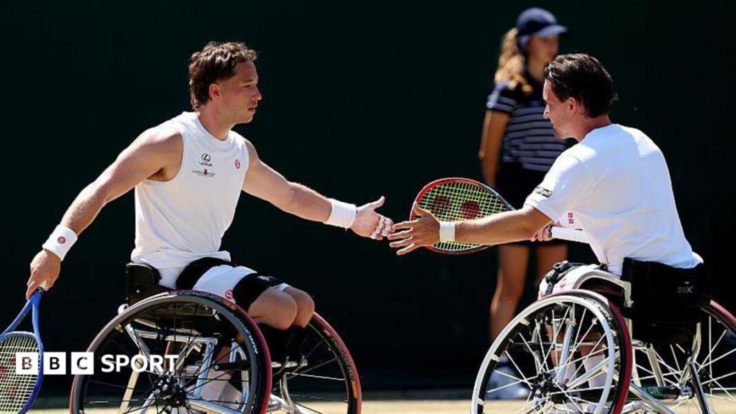 Wimbledon 2026: Britanac Alfie Hewett održava nadu u dvije titule Alfie Hewett and Gordon Reid of Great Britain