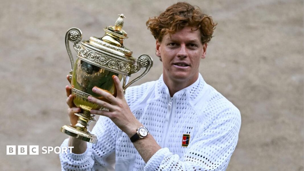 Wimbledon 2026: Jannik Sinner se oporavlja od šokantnog poraza French Opena i osvaja drugu SW19 titulu Some tennis balls