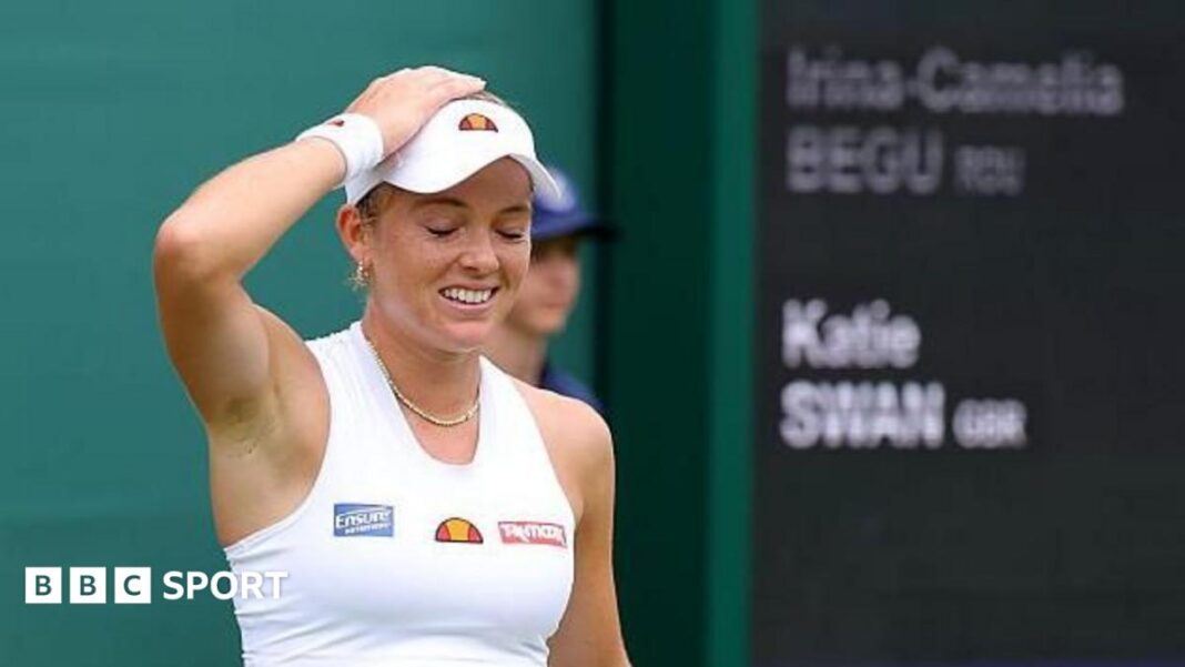 Wimbledon 2026: Naomi Broady o tome mogu li Swan, Fearnley, Fery i Choinski graditi na SW19 pobjede Naomi Broady graphic
