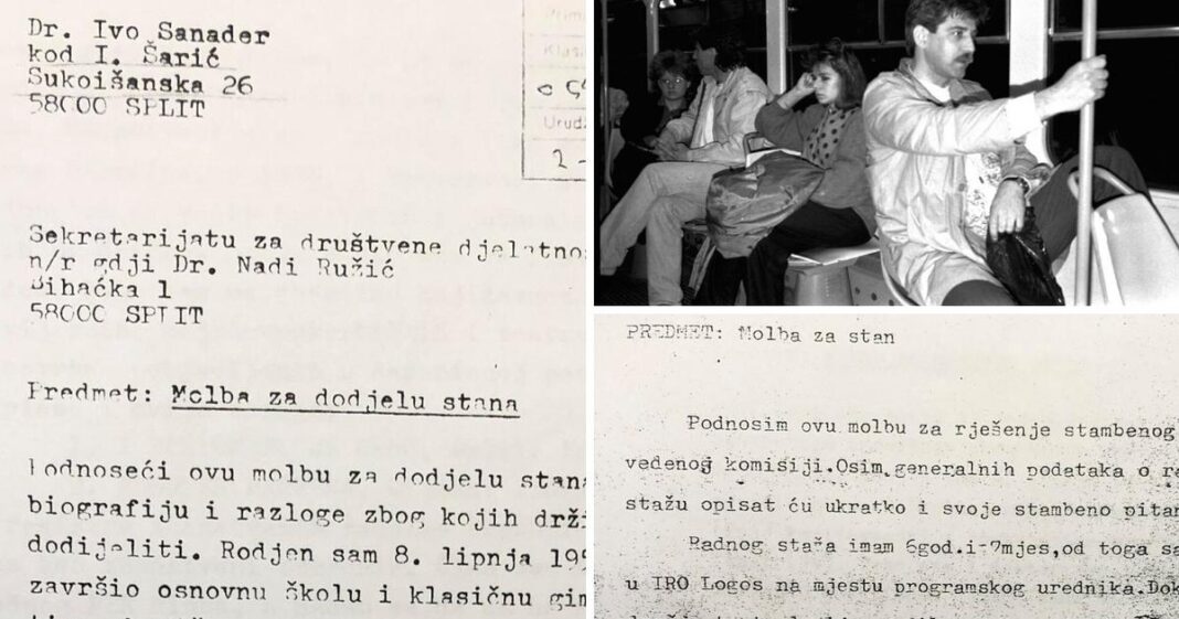 Sanader je 80-ih živio u bijedi i molio društveni stan Sanader je 80-ih živio u bijedi i molio društveni stan