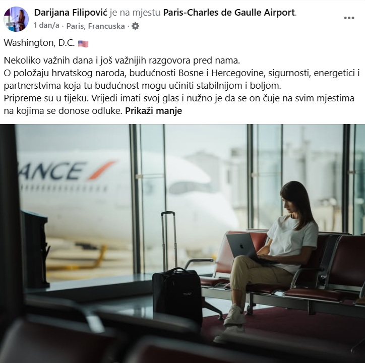 Američka turneja Darijane Filipović: HDZ platio lobistima za sastanak sa zvaničnikom State Departmenta Danielom Lawtonom, posredovao Max Primorac – Istraga .ba Američka turneja Darijane Filipović: HDZ platio lobistima za sastanak sa zvaničnikom State Departmenta Danielom Lawtonom, posredovao Max Primorac - Istraga .ba
