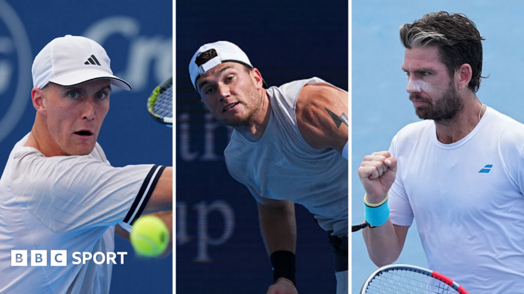 Cincinnati Open: Jan Choinski i Jack Draper gube kako Cameron Norrie napreduje Jan Choinski, Jack Draper and Cameron Norrie playing at the Cincinnati Open in 2026