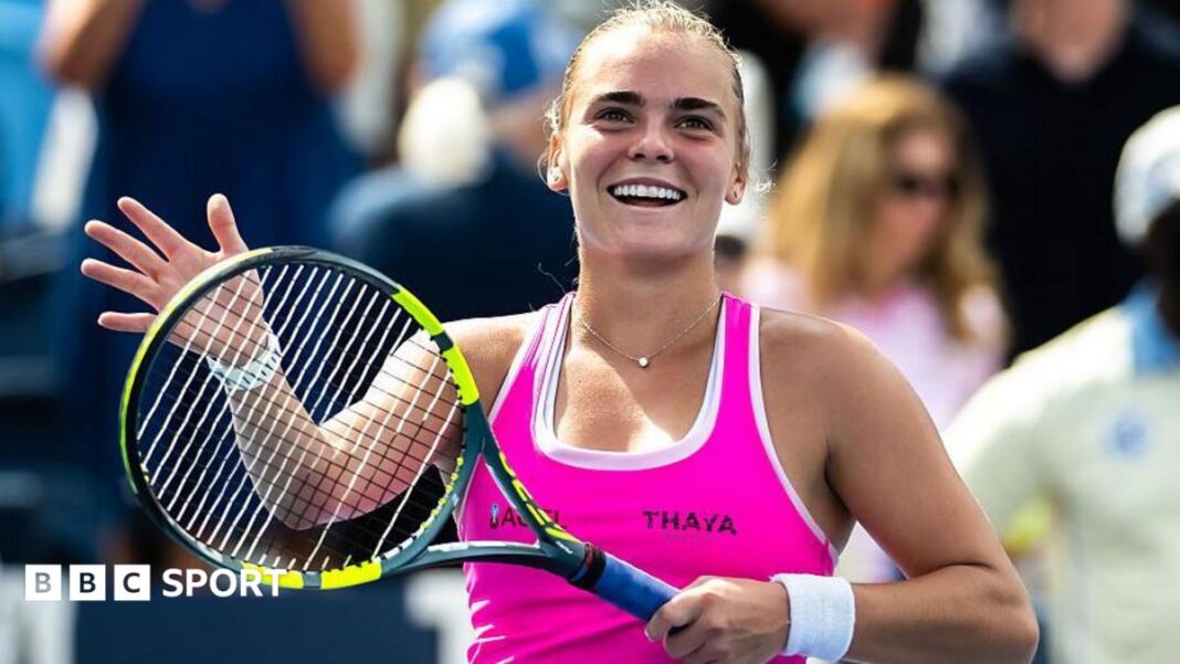 Cincinnati Open: Sara Bejlek će se suočiti sa Coco Gauff u polufinalu Czech tennis player Sara Bejlek
