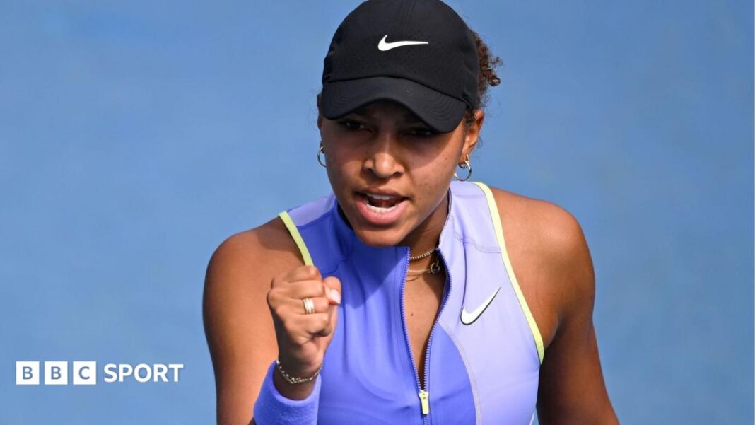 US Open 2026: Thea Frodin ide stopama Serene Williams nakon što je igrala idola u filmu ‘Kralj Richard’ Thea Frodin celebrates winning a point at the Australian Open