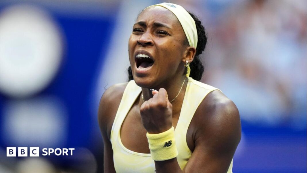 Rezultati US Opena 2026: Coco Gauff pobjeđuje, ali Amanda Anisimova i Madison Keys odustaju Coco Gauff celebrates winning her third-round match at the US Open