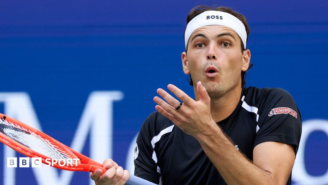 Rezultati US Opena 2026.: Taylor Fritz i Flavio Cobolli ispali kao šest od 10 najboljih muških nositelja u prvoj sedmici Taylor Fritz at 2026 US Open